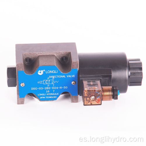 Válvula de control direccional de solenoide hidráulico Yuken DSG 03